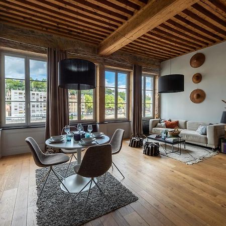 Апартаменты Le Loft Ethnic - Avec Jolie Vue Sur La Saone Лион Экстерьер фото