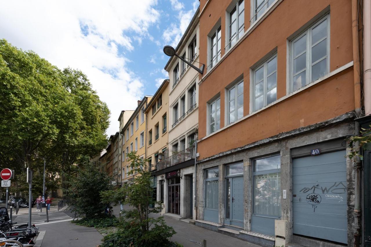 Апартаменты Le Loft Ethnic - Avec Jolie Vue Sur La Saone Лион Экстерьер фото