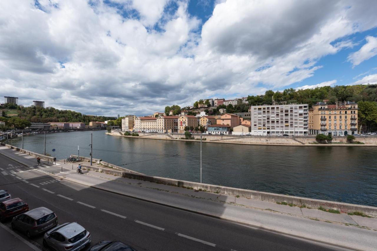 Апартаменты Le Loft Ethnic - Avec Jolie Vue Sur La Saone Лион Экстерьер фото